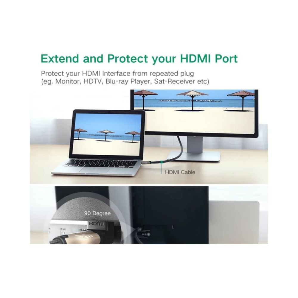 UGreen 20109 HDMI Male to Female Adapter Down